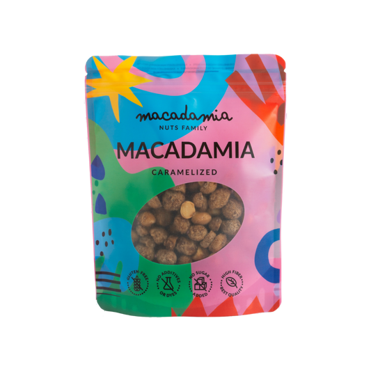 Karamelliseeritud makadaamiad